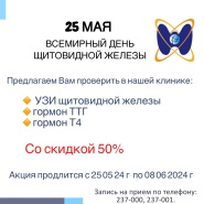 25 мая - Всемирный день щитовидной железы